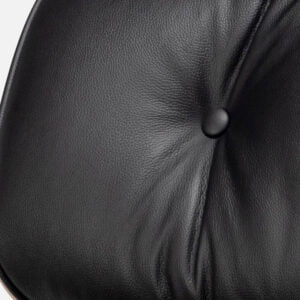 Outlet Lounge Chair Zwart Palissander XL en Ottoman
